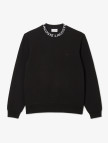 Lacoste Erkek Classic Fit Bisiklet Yaka Siyah Sweatshirt Lacoste Erkek Classic Fit Bisiklet Yaka Siyah Sweatshirt