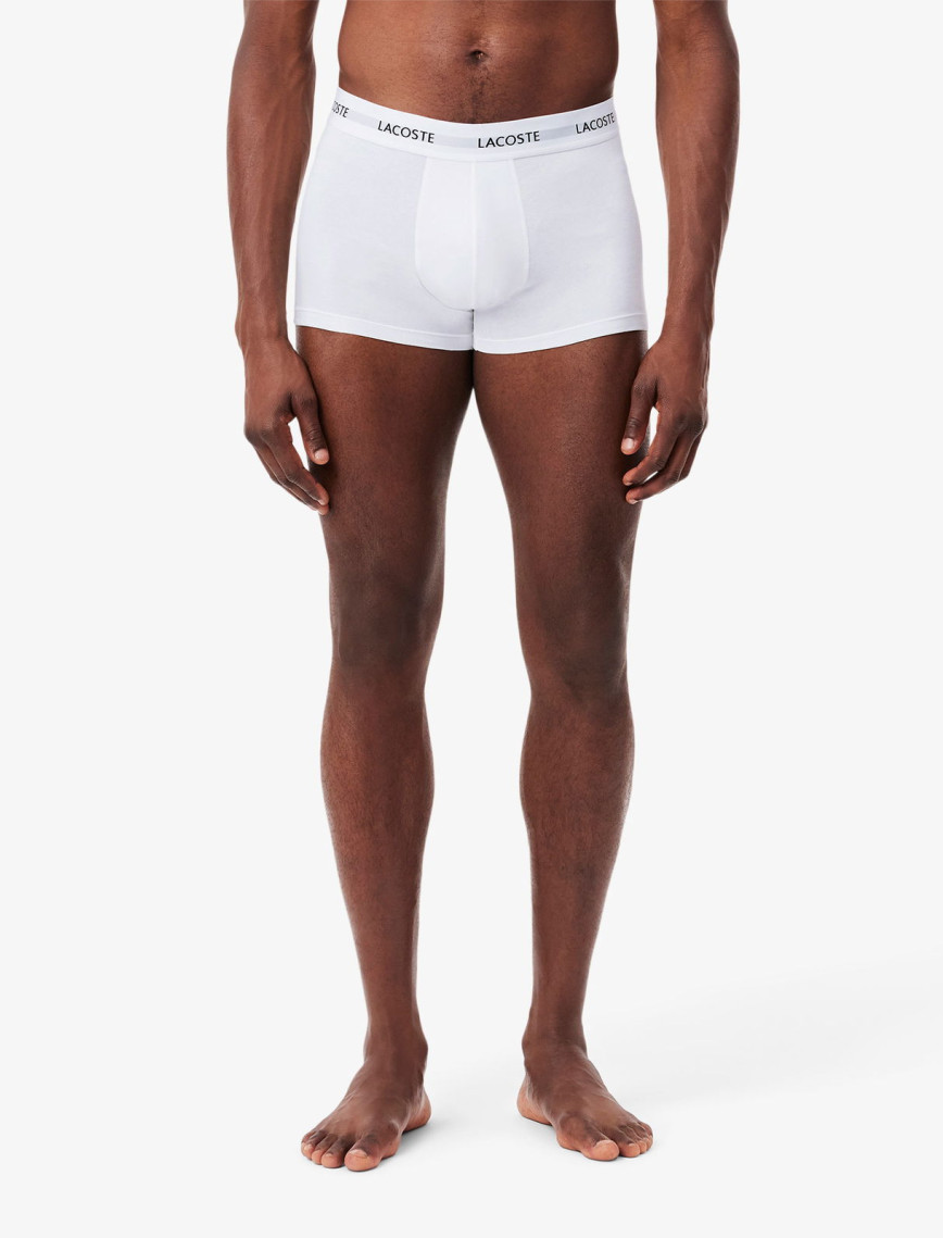 Lacoste Erkek 3'lü Renkli Boxer Lacoste Erkek 3'lü Renkli Boxer