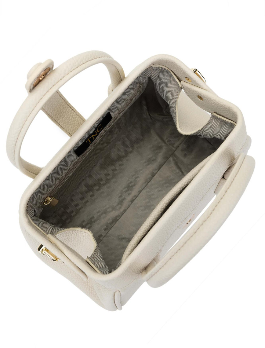 Tamer Tanca Kadın Vegan Bej Omuz Çanta