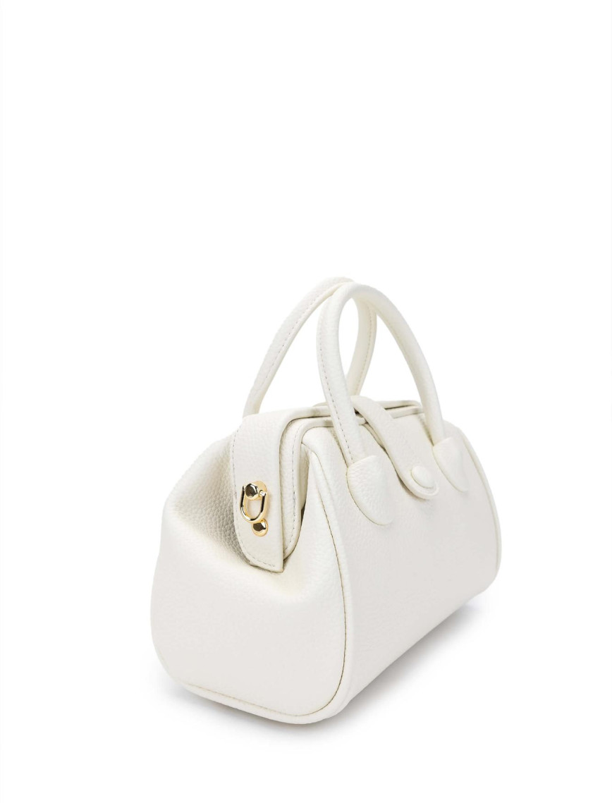 Tamer Tanca Kadın Vegan Beyaz Omuz Çanta