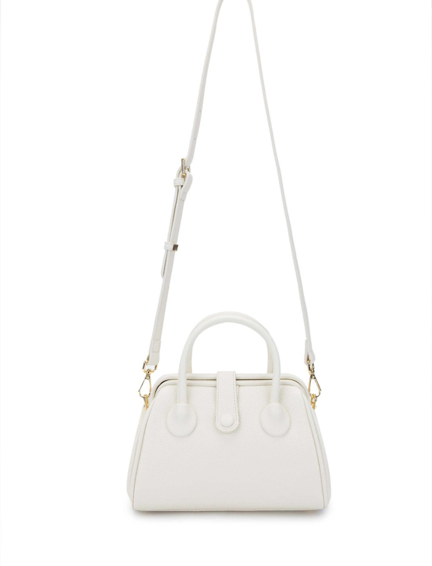 Tamer Tanca Kadın Vegan Beyaz Omuz Çanta