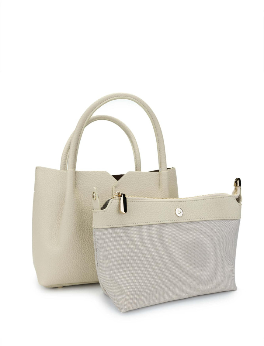 Tamer Tanca Kadın Vegan Bej Omuz Çanta