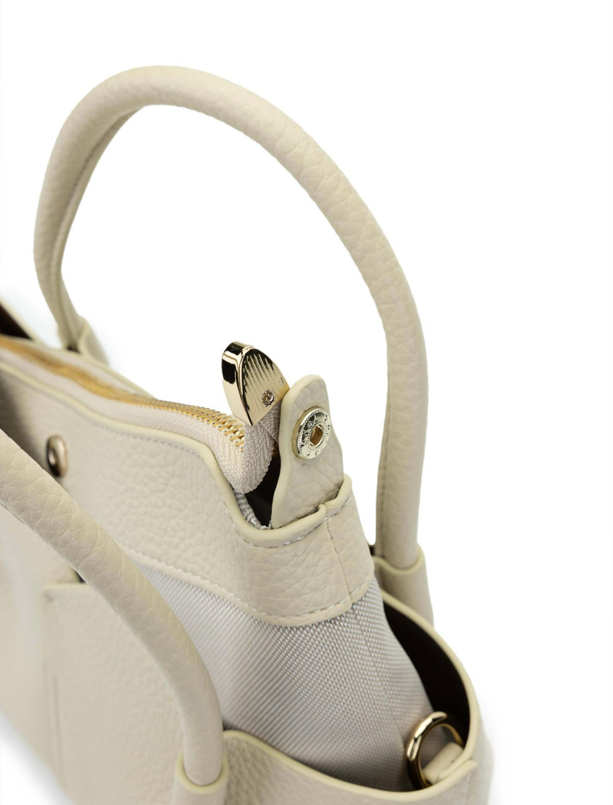 Tamer Tanca Kadın Vegan Bej Omuz Çanta