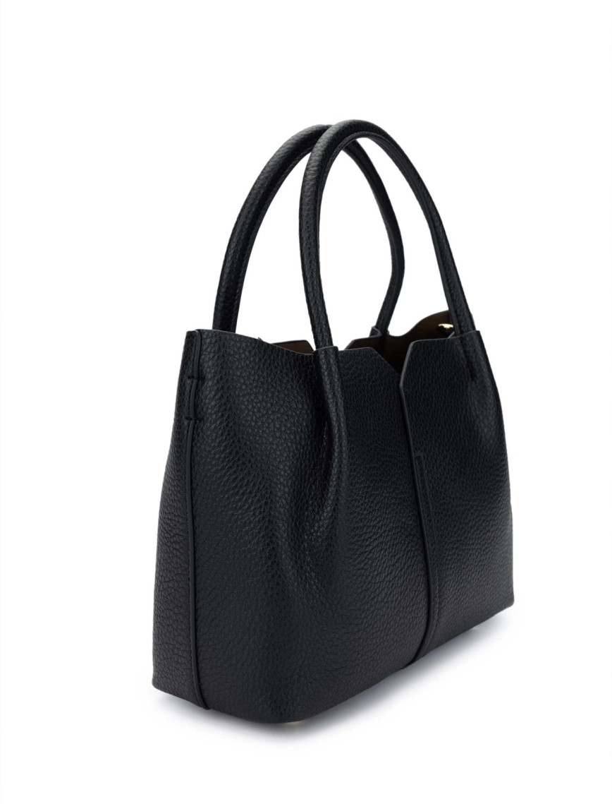 Tamer Tanca Kadın Vegan Siyah Omuz Çanta