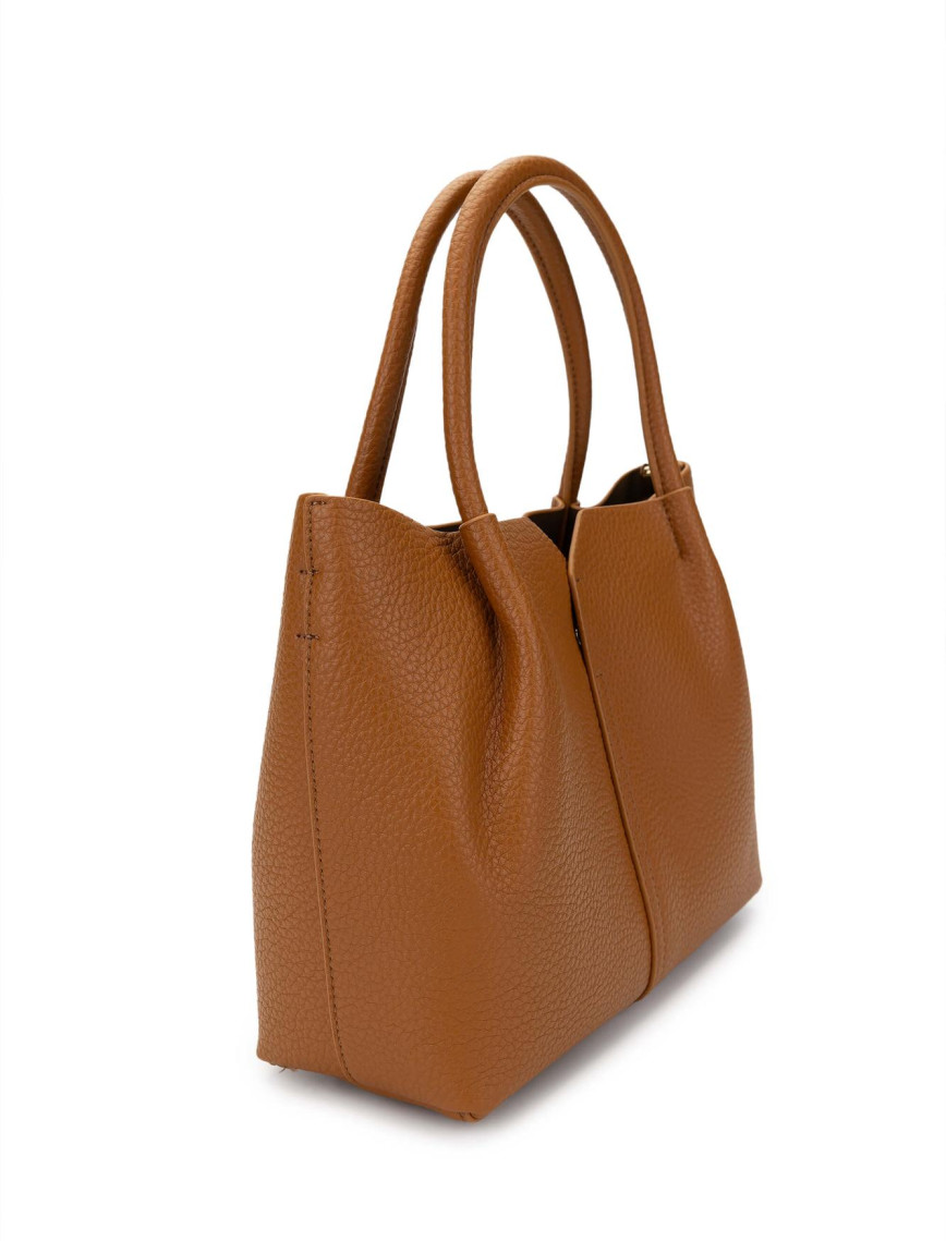 Tamer Tanca Kadın Vegan Camel Omuz Çanta