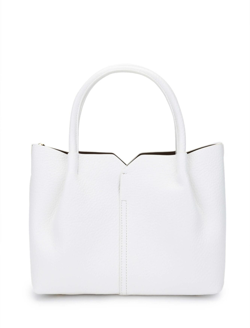 Tamer Tanca Kadın Vegan Beyaz Omuz Çanta