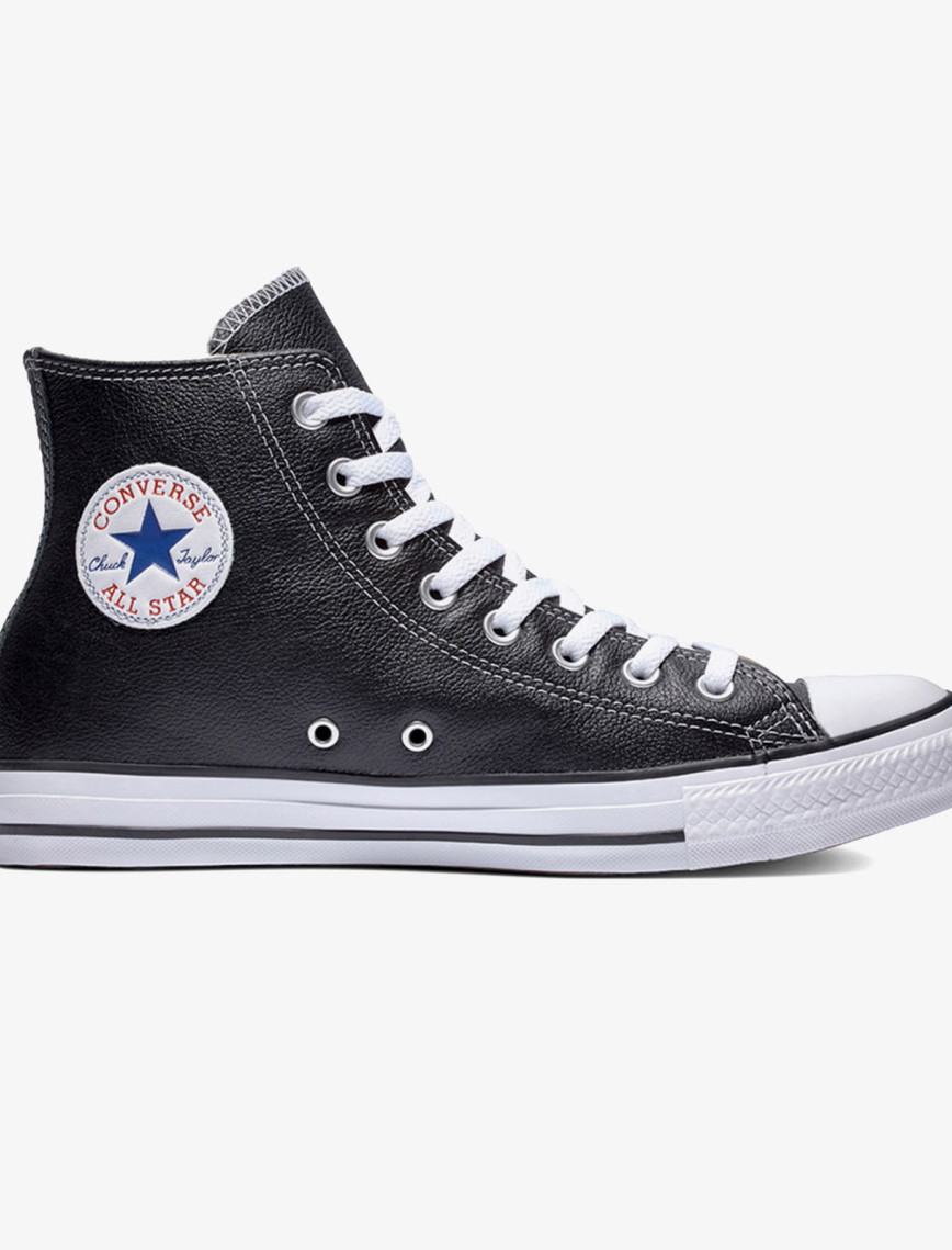 Converse Chuck Taylor All Star Unisex Siyah Deri Sneaker Converse Chuck Taylor All Star Unisex Siyah Deri Sneaker