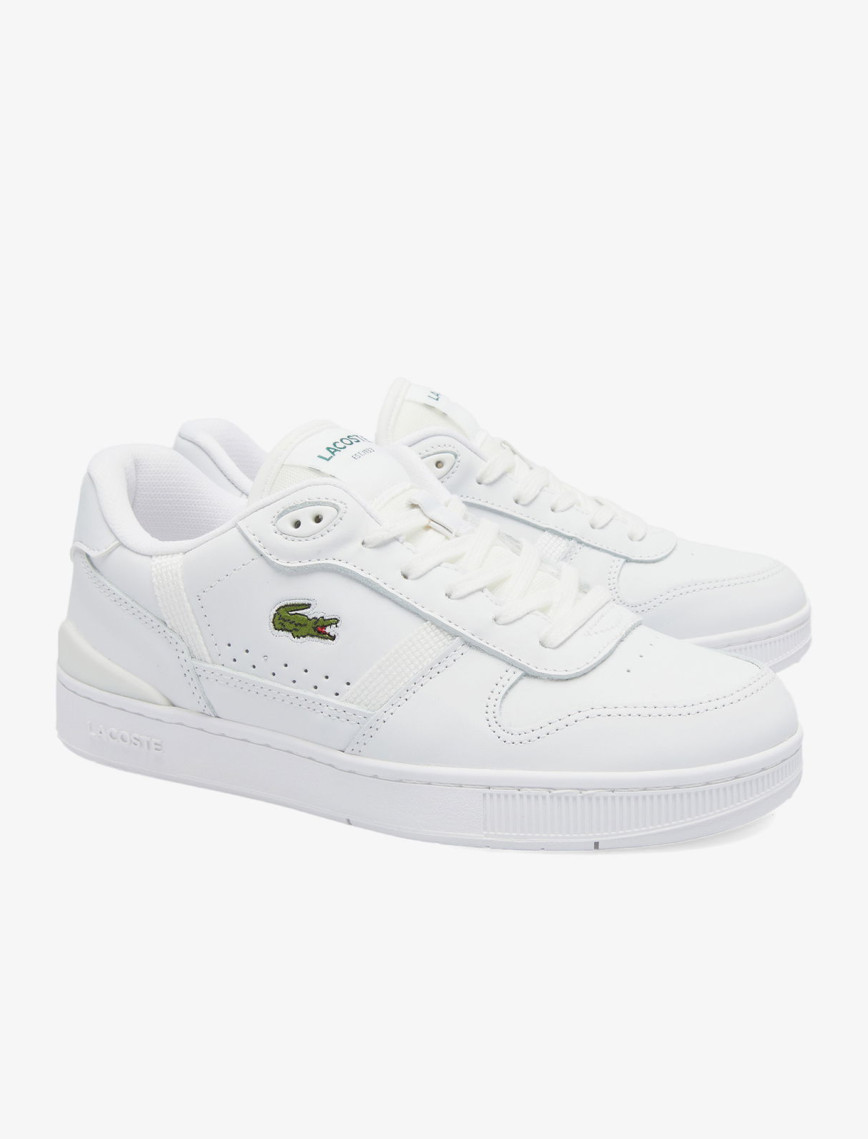 Lacoste T-Clip Set Kadın Beyaz Sneaker Lacoste T-Clip Set Kadın Beyaz Sneaker