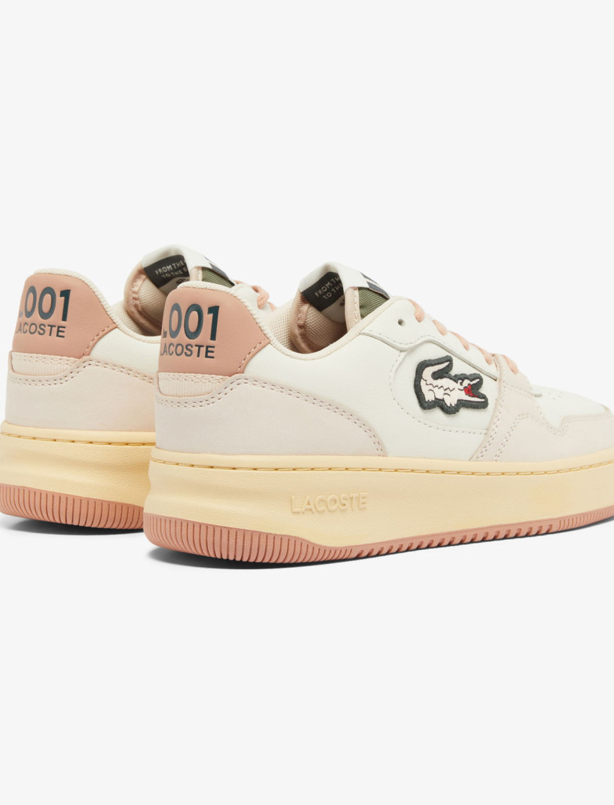 Lacoste L001 Court Kadın Krem Sneaker