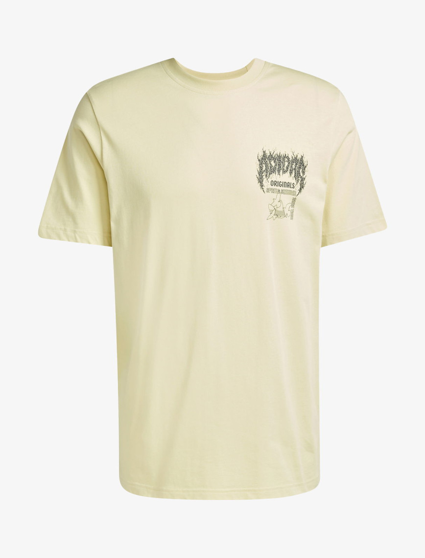 adidas Originals Q12 Ts Death Sarı Erkek T-Shirt adidas Originals Q12 Ts Death Sarı Erkek T-Shirt