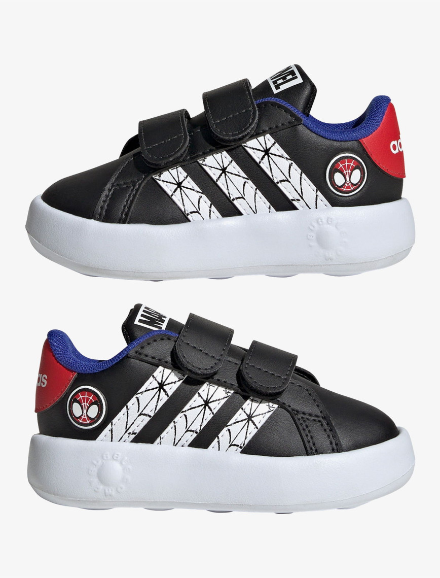 adidas Marvel Grand Court Spıder-Man Siyah Bebek Spor Ayakkabı adidas Marvel Grand Court Spıder-Man Siyah Bebek Spor Ayakkabı