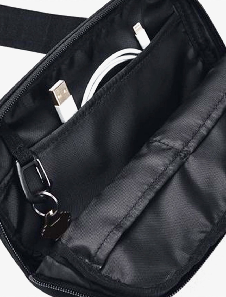 Under Armour Loudon Waist Bag Xbody Unisex Siyah Bel Çantası Under Armour Loudon Waist Bag Xbody Unisex Siyah Bel Çantası