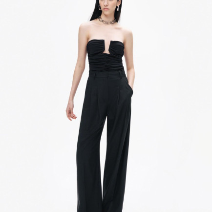 Drape Tasarımlı Crop Top Drape Tasarımlı Crop Top