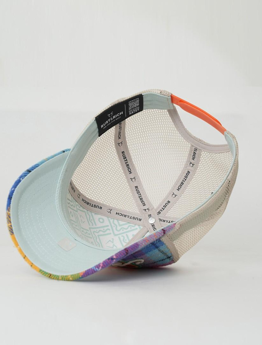 RustandRich Kadın Erkek Yeşil Trucker Şapka-City's Collection-Monaco