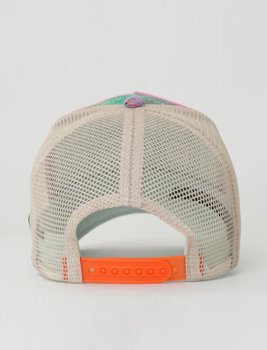 RustandRich Kadın Erkek Yeşil Trucker Şapka-City's Collection-Monaco