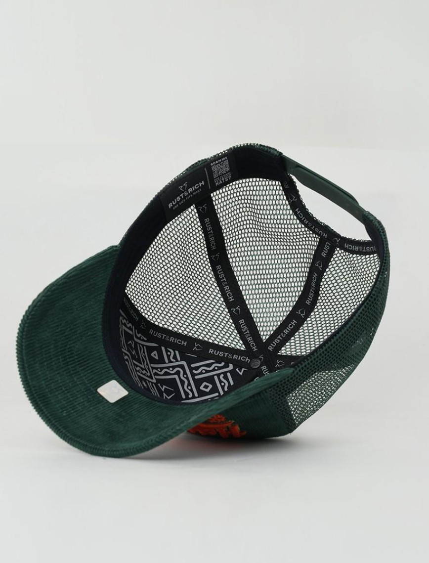 RustandRich Kadın Erkek Yeşil Trucker Şapka-Hard Collection-Hard Rich RustandRich Kadın Erkek Yeşil Trucker Şapka-Hard Collection-Hard Rich