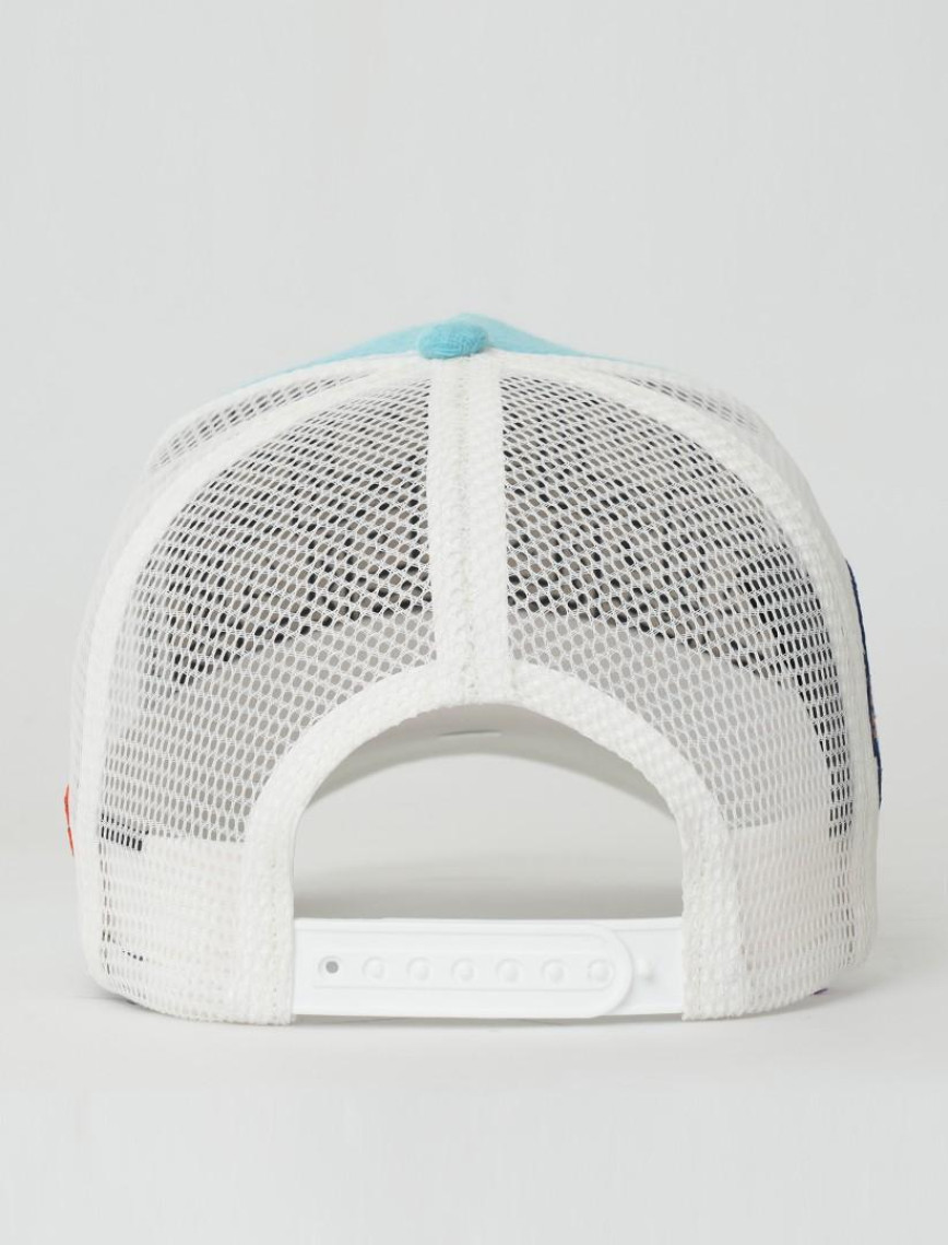 RustandRich Kadın Erkek Mavi Trucker Şapka-Space Collection-Apollo RustandRich Kadın Erkek Mavi Trucker Şapka-Space Collection-Apollo