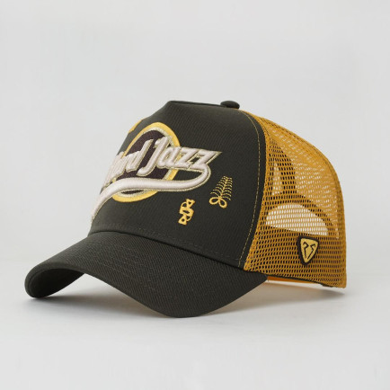 RustandRich Kadın Erkek Haki Trucker Şapka-Hard Collection-Hard Jazz RustandRich Kadın Erkek Haki Trucker Şapka-Hard Collection-Hard Jazz