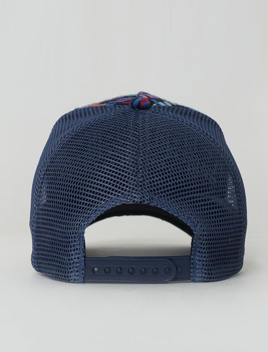 RustandRich Kadın Erkek İndigo Trucker Şapka-City's Collection-Havana RustandRich Kadın Erkek İndigo Trucker Şapka-City's Collection-Havana