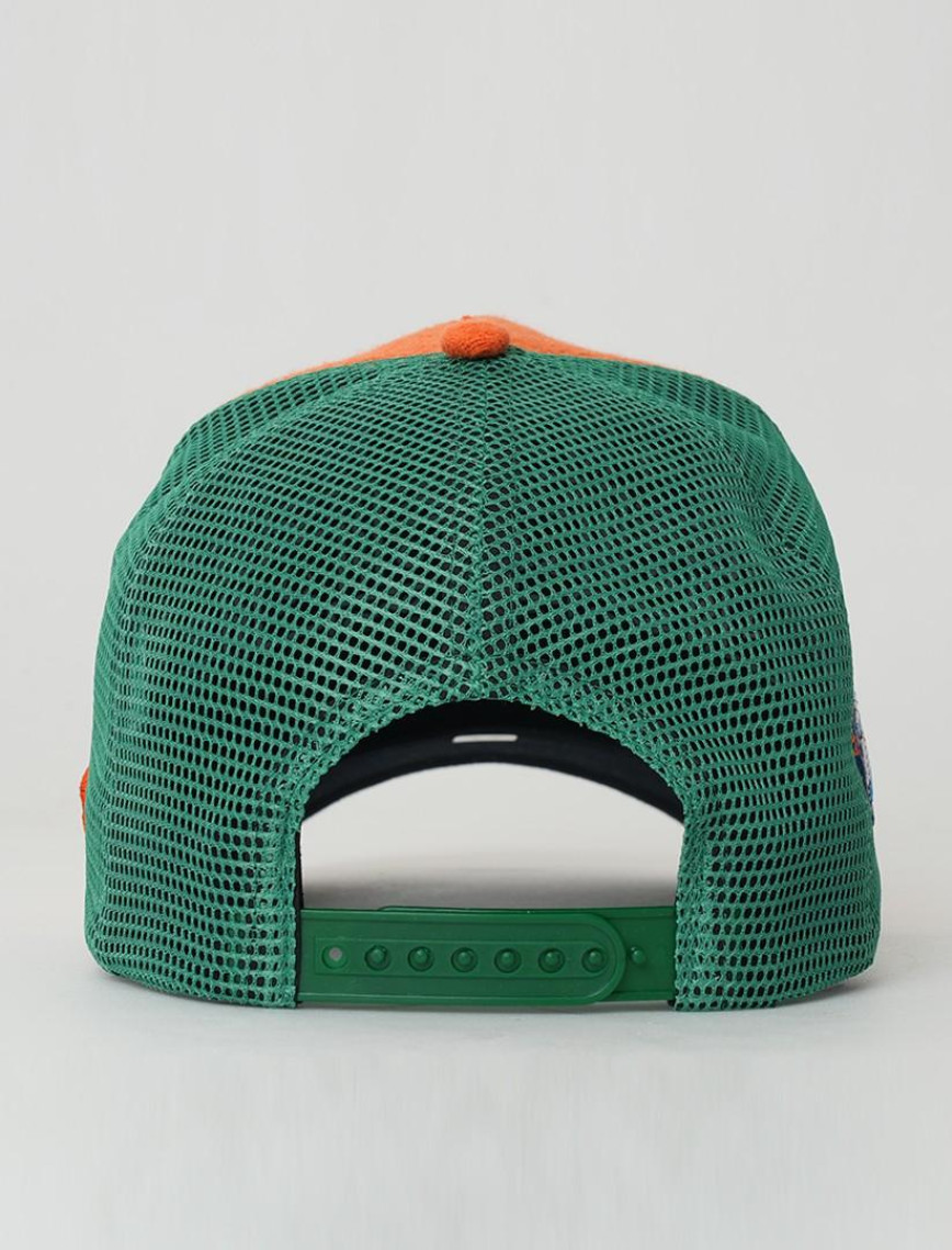 RustandRich Kadın Erkek Turuncu Trucker Şapka-Space Collection-Apollo RustandRich Kadın Erkek Turuncu Trucker Şapka-Space Collection-Apollo