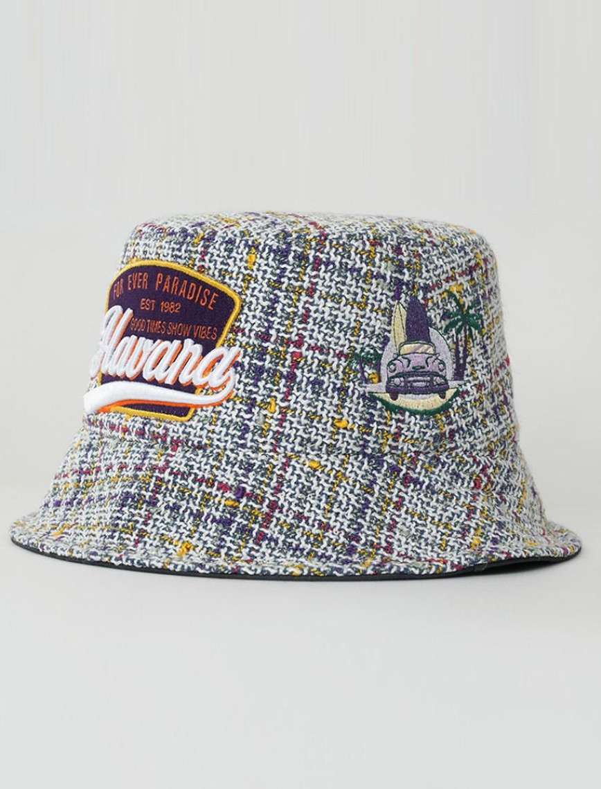 RustandRich Kadın Erkek Beyaz Bucket Şapka-City's Collection-Havana RustandRich Kadın Erkek Beyaz Bucket Şapka-City's Collection-Havana