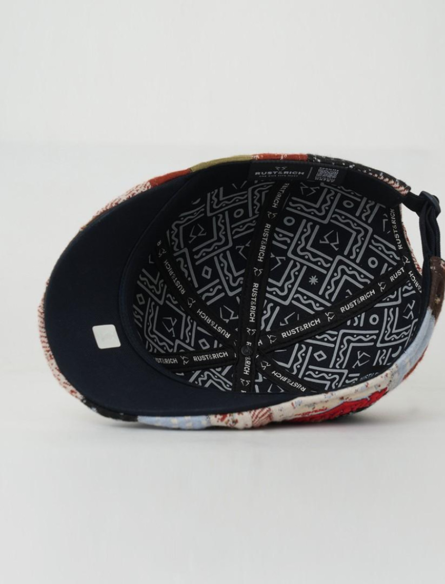 RustandRich Kadın Erkek Renkli Casket Şapka-Gypsy Collection-Rustwork RustandRich Kadın Erkek Renkli Casket Şapka-Gypsy Collection-Rustwork