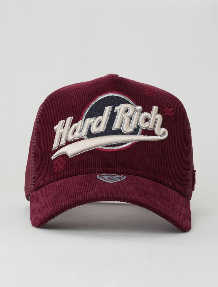RustandRich Kadın Erkek Bordo Trucker Şapka-Hard Collection-Hard Rich RustandRich Kadın Erkek Bordo Trucker Şapka-Hard Collection-Hard Rich