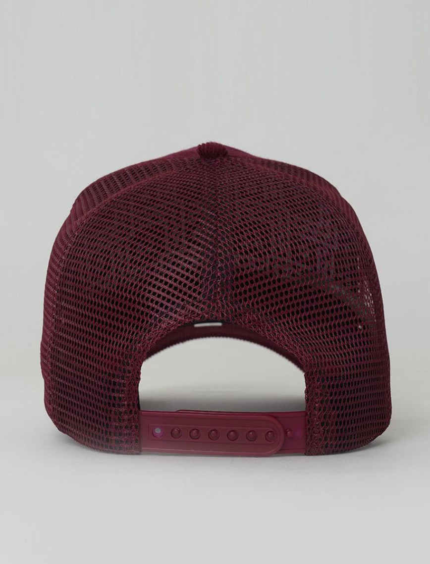 RustandRich Kadın Erkek Bordo Trucker Şapka-Hard Collection-Hard Rich RustandRich Kadın Erkek Bordo Trucker Şapka-Hard Collection-Hard Rich