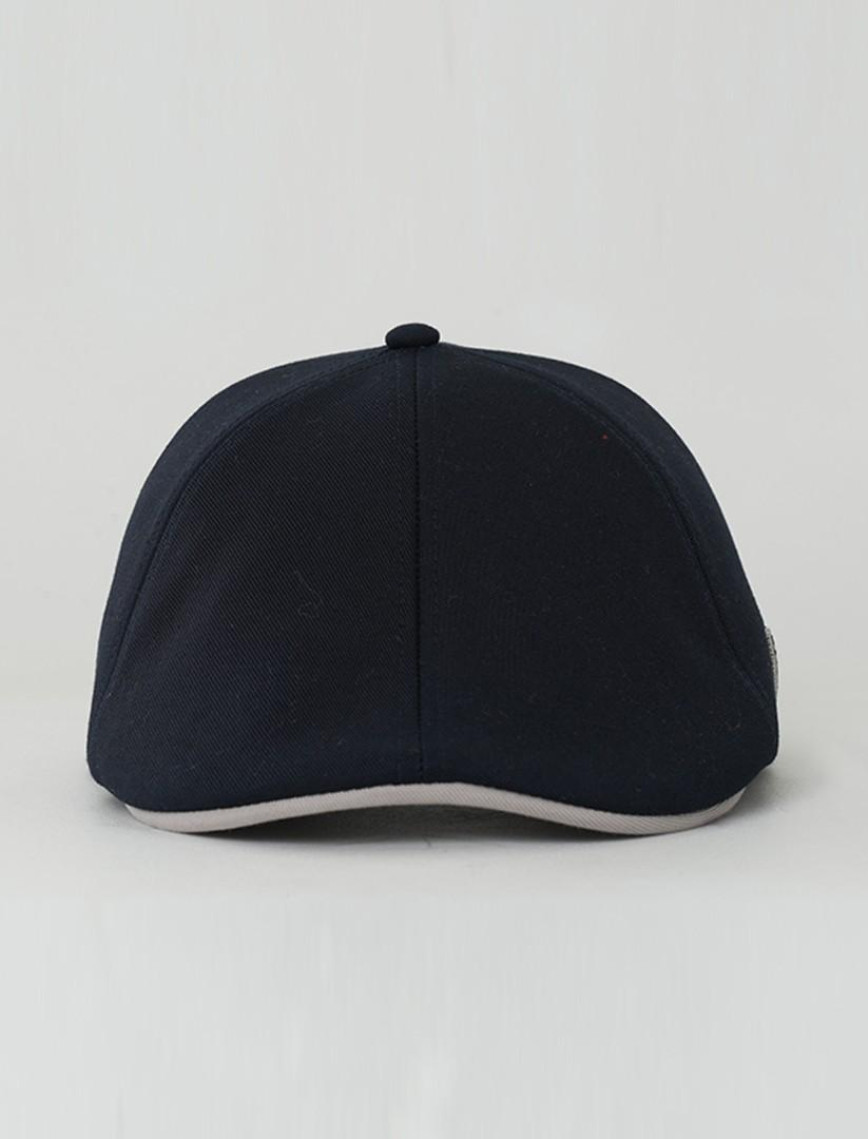 RustandRich Kadın Erkek Lacivert Casket Şapka-Timeless Collection-Basic RustandRich Kadın Erkek Lacivert Casket Şapka-Timeless Collection-Basic