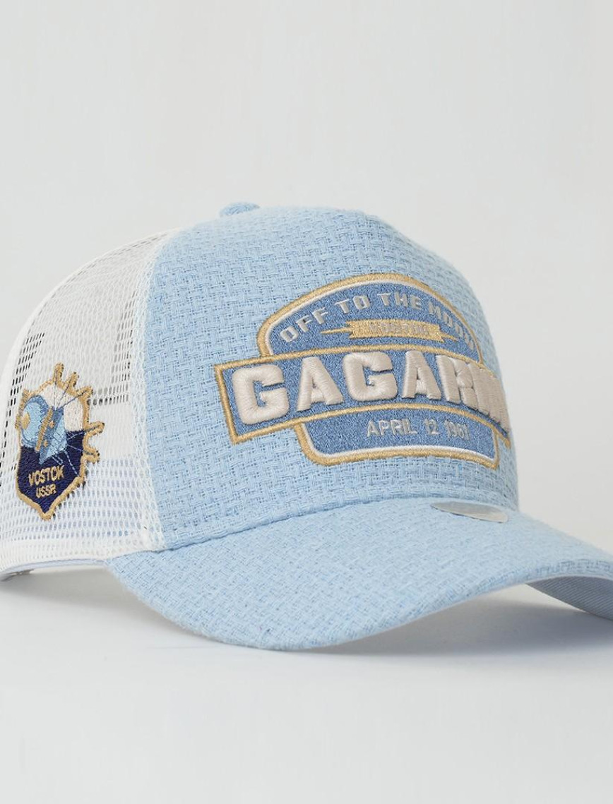 RustandRich Kadın Erkek Mavi Trucker Şapka-Space Collection-Gagarin RustandRich Kadın Erkek Mavi Trucker Şapka-Space Collection-Gagarin