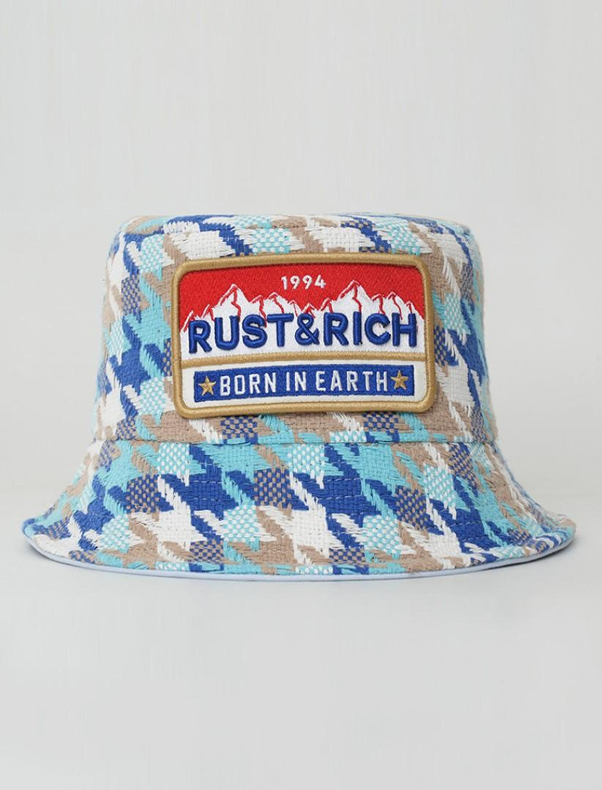 RustandRich Kadın Erkek Mavi Bucket Şapka-Urban Collection-Born In Earth RustandRich Kadın Erkek Mavi Bucket Şapka-Urban Collection-Born In Earth