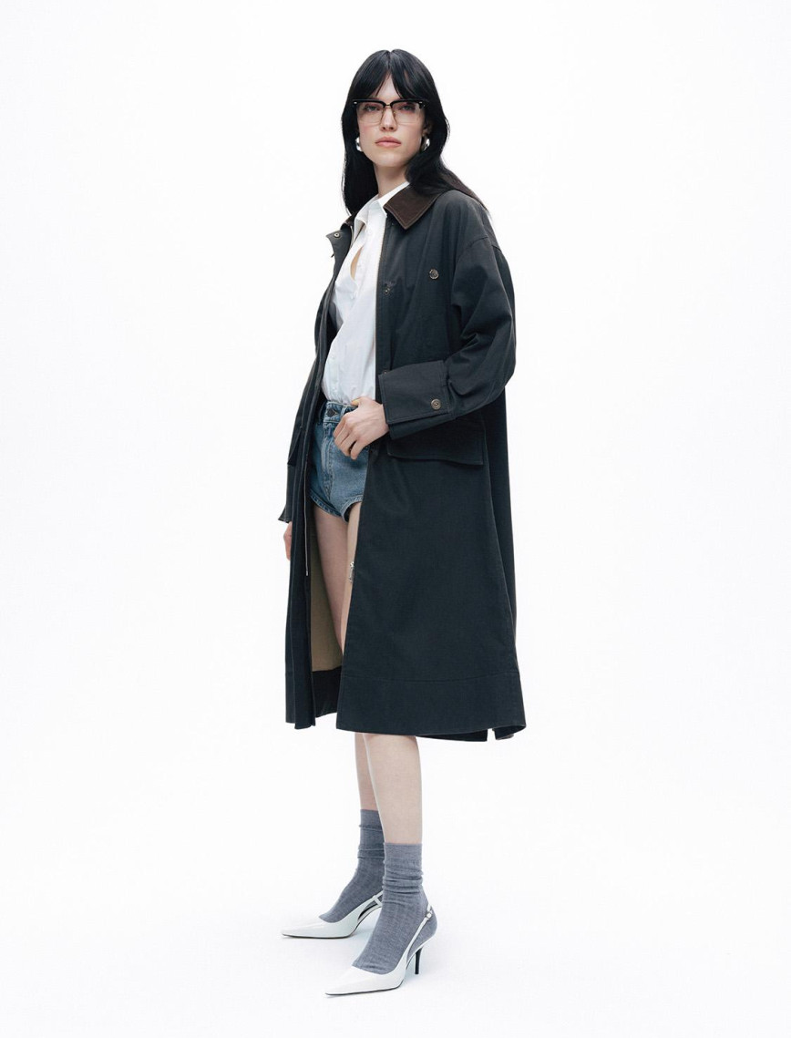 Garnili Midi Trençkot Garnili Midi Trençkot