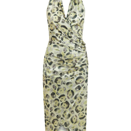 Desenli Mini Elbise Desenli Mini Elbise