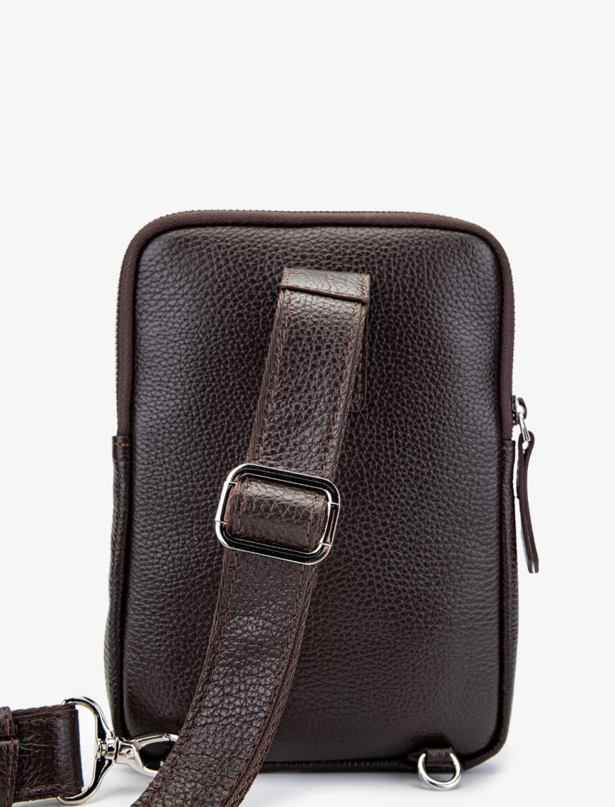 Valmenti Erkek Hakiki Deri Kahverengi Body Bag Çanta Valmenti Erkek Hakiki Deri Kahverengi Body Bag Çanta