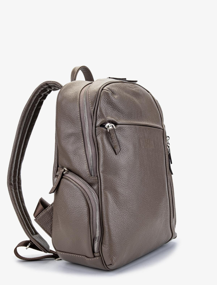 Valmenti Aron Erkek Vizon Floter Hakiki Deri Sırt Çantası Valmenti Aron Erkek Vizon Floter Hakiki Deri Sırt Çantası