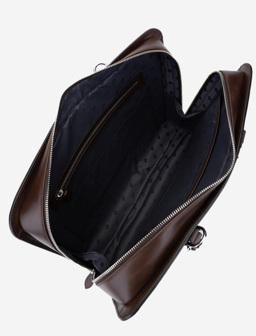 Valmenti Esimo Erkek Kahverengi Hakiki Deri El Çantası Valmenti Esimo Erkek Kahverengi Hakiki Deri El Çantası