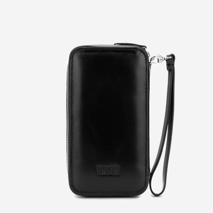 Valmenti Erkek Hakiki Deri Siyah El Çantası Valmenti Erkek Hakiki Deri Siyah El Çantası