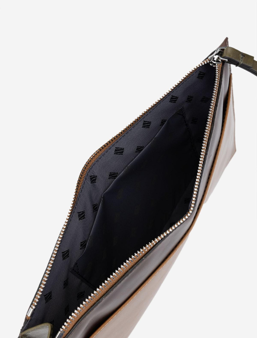 Valmenti Handx Unisex Taba/Kahve Hakiki Deri GÜNLÜK Çanta