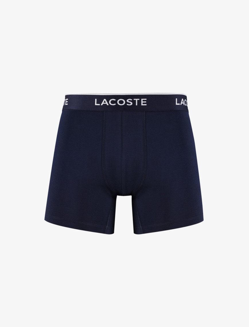 Lacoste Erkek 3'lü Lacivert Boxer Lacoste Erkek 3'lü Lacivert Boxer