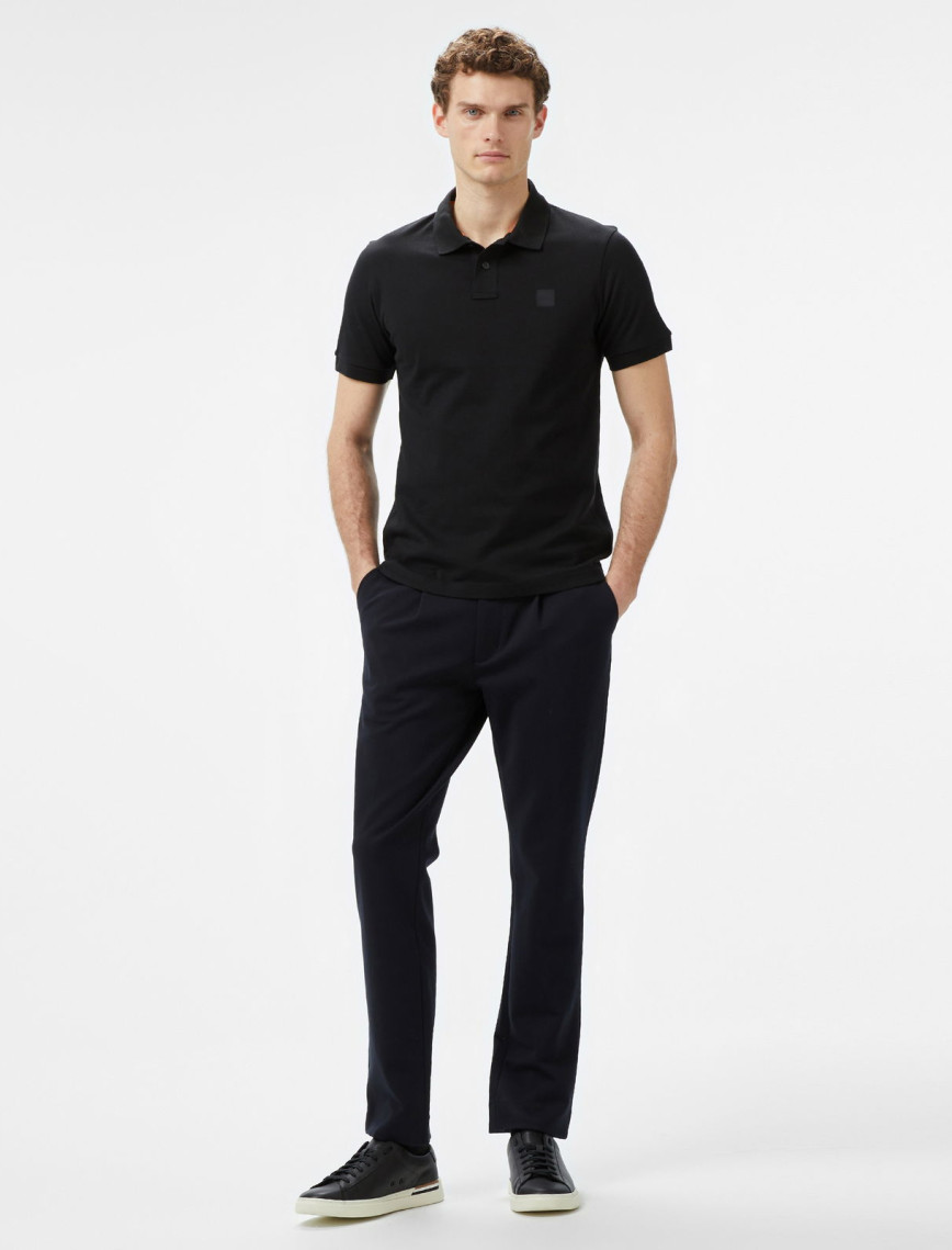 Boss Passenger Erkek Siyah Polo