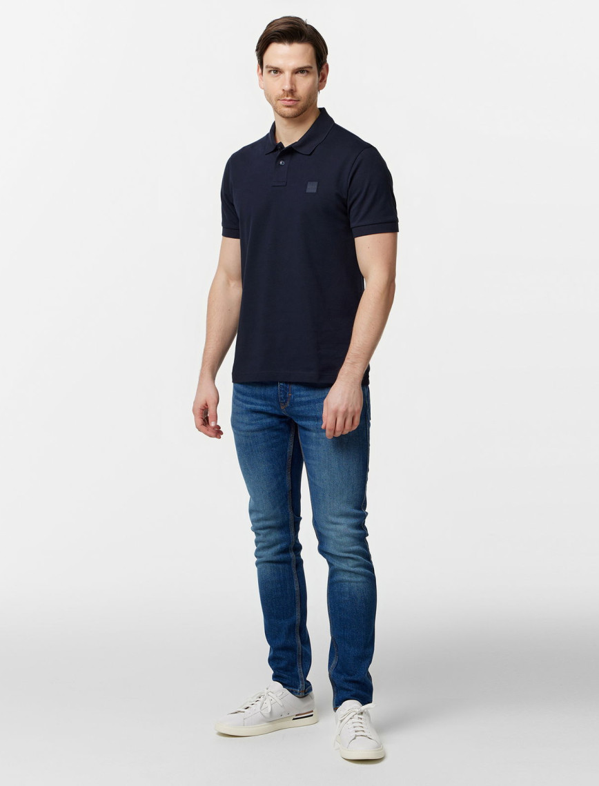 Boss Passenger Erkek Mavi Polo