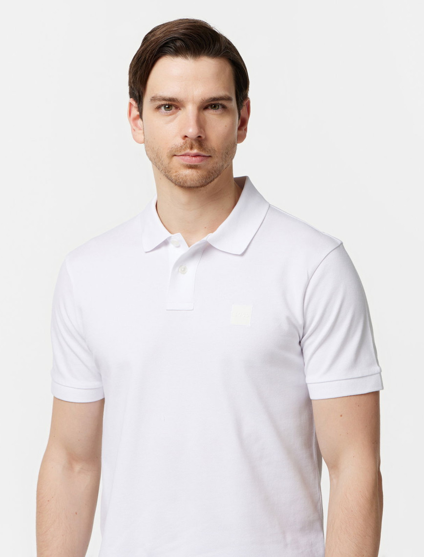 Boss Passenger Erkek Beyaz Polo