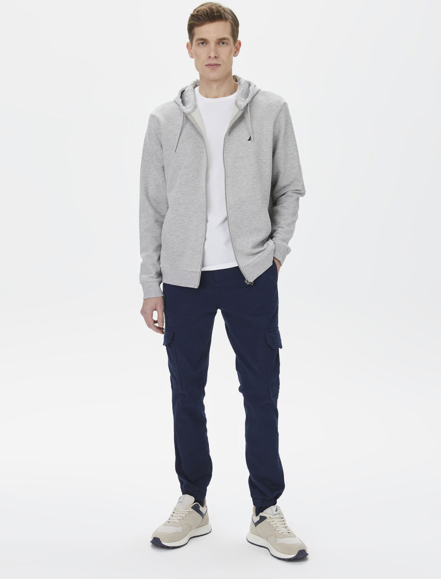 Nautica Erkek Gri Standart Fit Sweatshirt Nautica Erkek Gri Standart Fit Sweatshirt