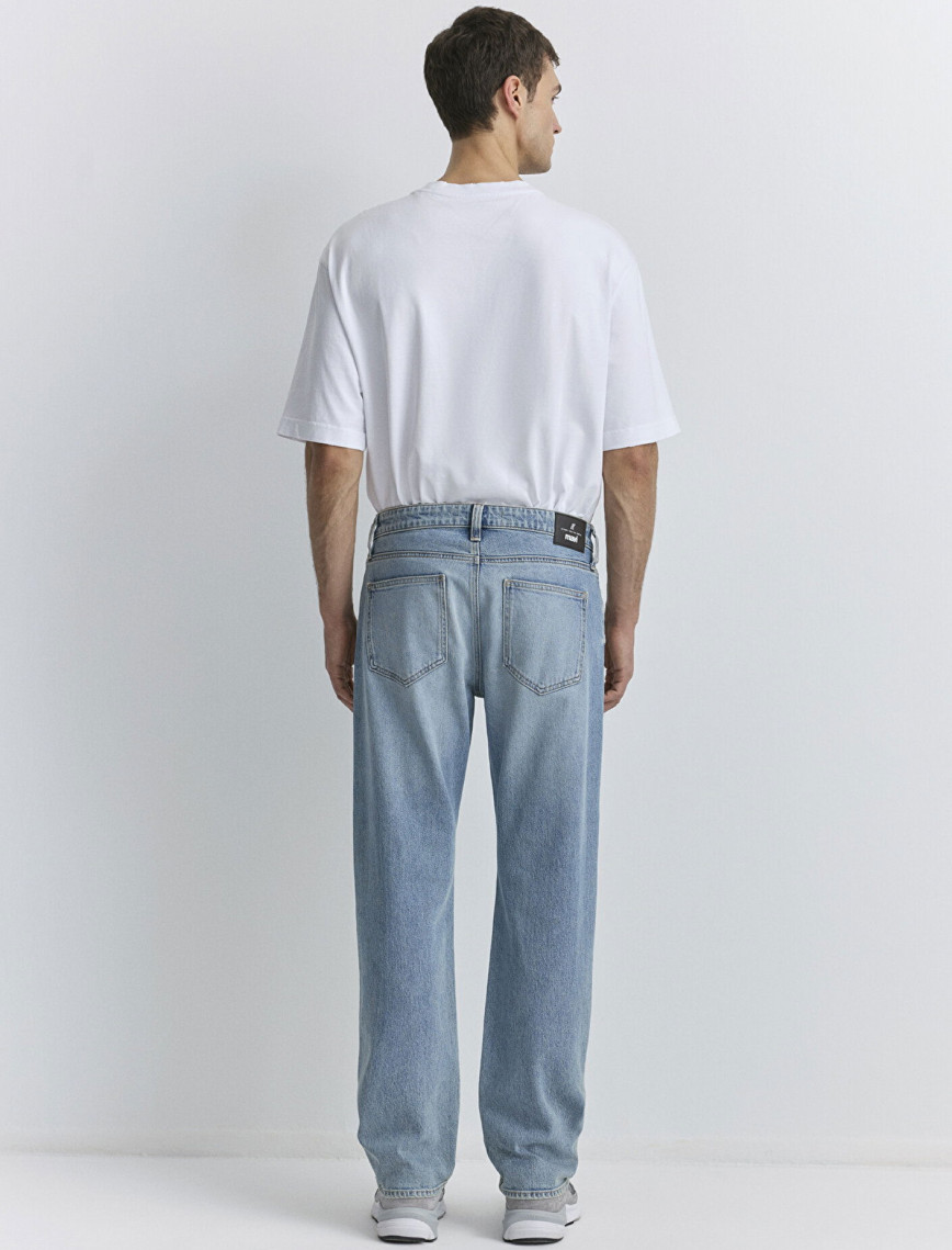 Mavi Lisbon Street Puslu Vintage Açık Mavi Jean Pantolon 0010039-89126