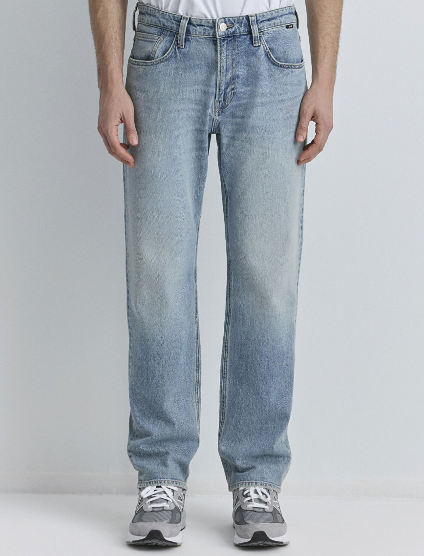 Mavi Lisbon Street Puslu Vintage Açık Mavi Jean Pantolon 0010039-89126