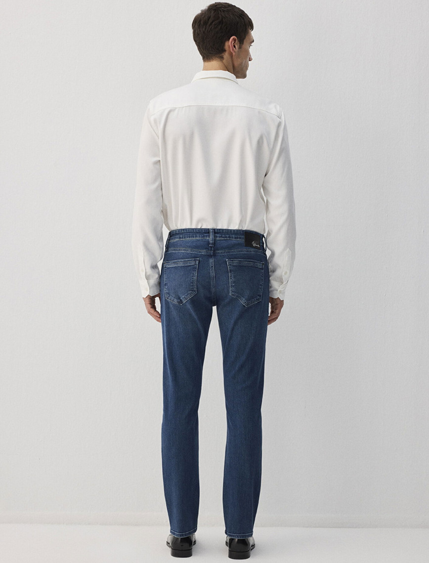 Mavi Marcus Lux Black İndigo Mavisi Jean Pantolon 0035189349