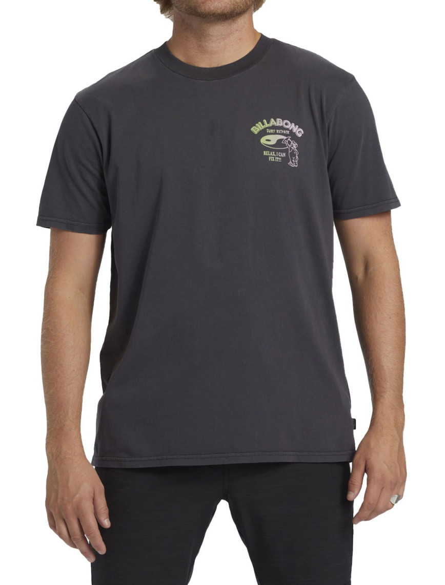 Billabong Relax Ss Ww Erkek Siyah Tişört