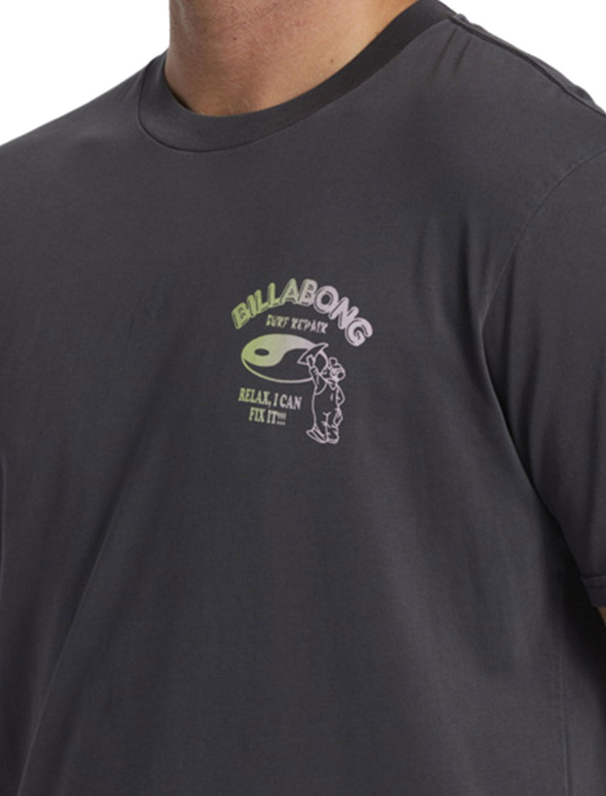 Billabong Relax Ss Ww Erkek Siyah Tişört