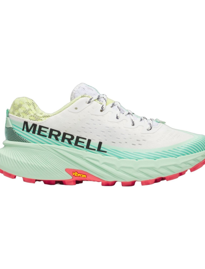 Merrell Agility Peak 5 Kadın Beyaz Patika Koşusu Ayakkabısı