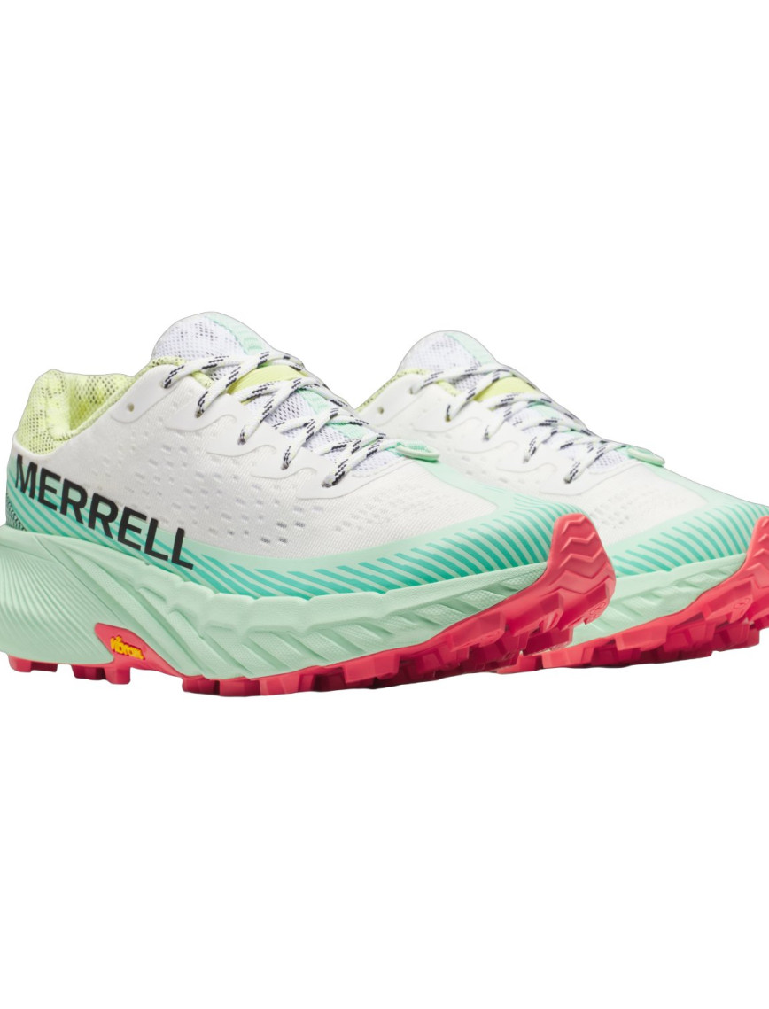 Merrell Agility Peak 5 Kadın Beyaz Patika Koşusu Ayakkabısı